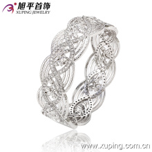 Hot Sale Xuping Fashion Silver Big Wider Luxury Bangle